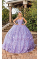 Dancing Queen Dresses DQ-1808 Quinceanera Gown for Timeless Beauty - Lilac / XS - Dress