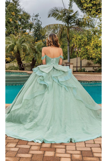 Dancing Queen Dresses DQ-1833 Quinceanera Gown for Timeless Elegance - Dress