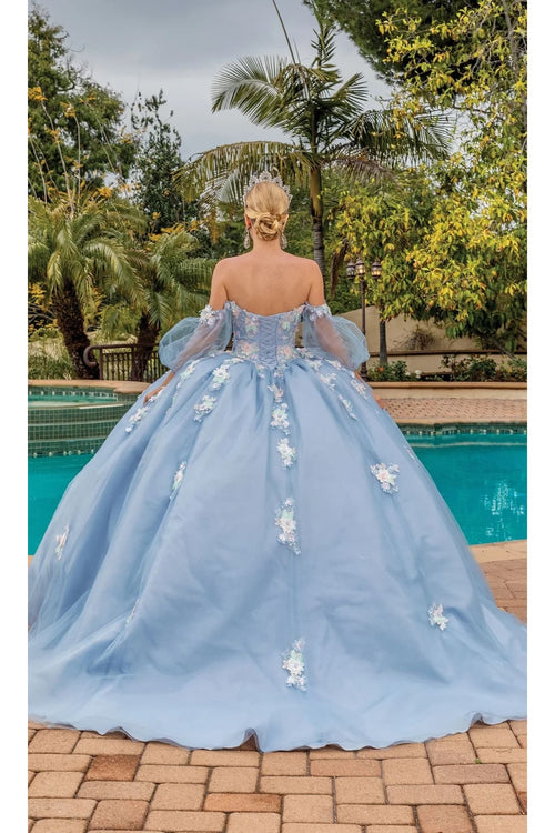 Dancing Queen Dresses DQ-1871 Regal Quinceañera Ball Gown - Dress