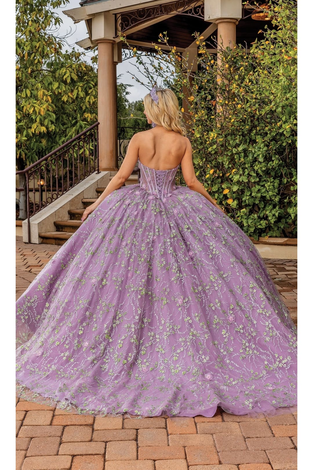 Dancing Queen Dresses DQ-1879 Glamorous Quinceañera Ball Gown - Dress