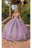 Dancing Queen Dresses DQ-1879 Glamorous Quinceañera Ball Gown - Lilac / XS - Dress