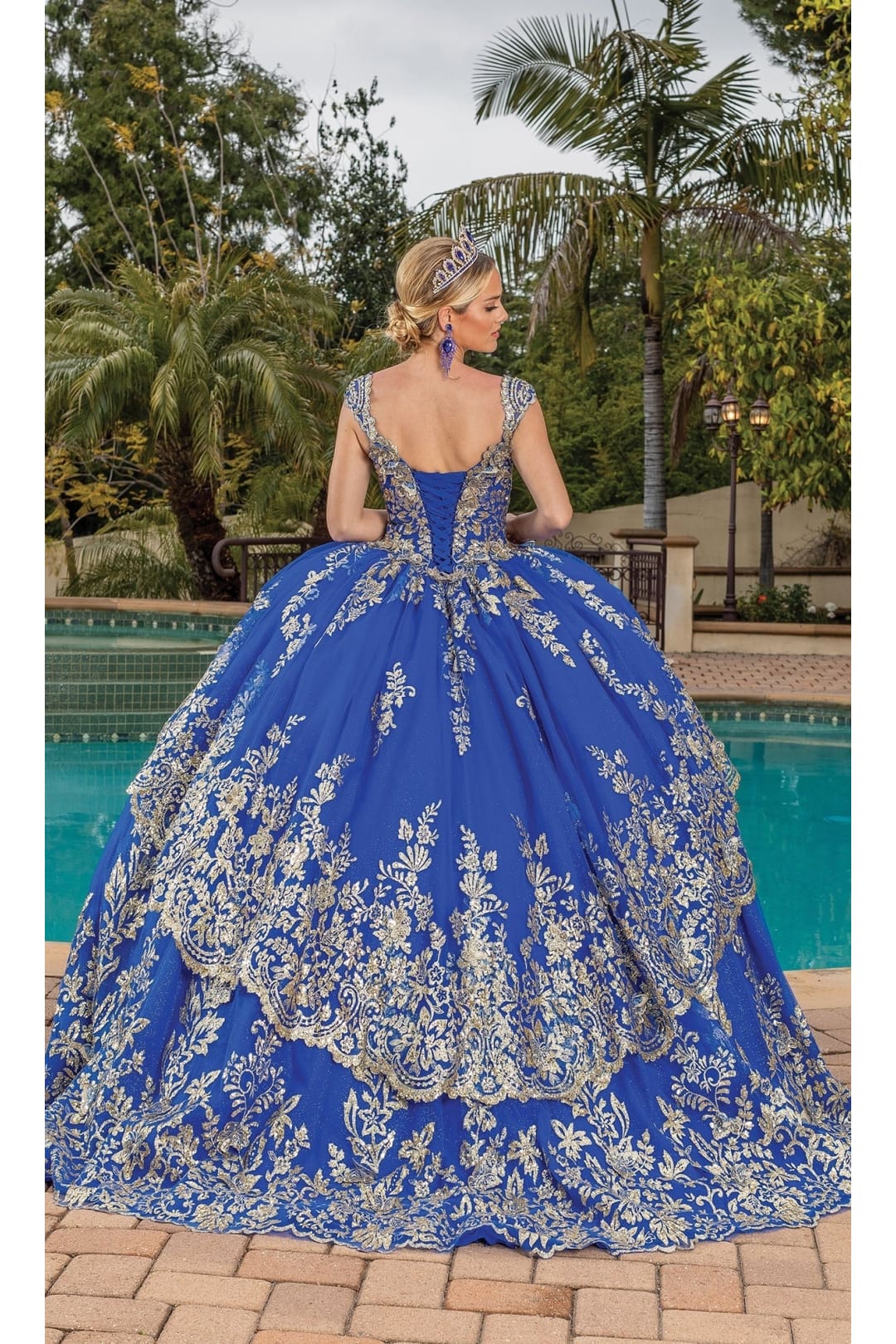 Dancing Queen Dresses DQ-1881 Stunning Quinceañera Ball Gown - Dress