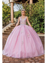 Dancing Queen Dresses DQ-1896 Quinceañera Ball Gown with Sparkling Bodice