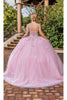 Dancing Queen Dresses DQ-1896 Quinceañera Ball Gown with Sparkling Bodice - Dress