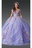 Dancing Queen Dresses DQ-1918 Quinceañera Dress Elegant&Stunning Gown - Lilac / XS - Dress