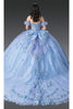 Dancing Queen Dresses DQ-1969 Elegant Blue Quinceañera for Memories - Dress