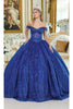 Dancing Queen Dresses DQ-1982 Timeless Elegance Quinceañera Dream Gown - Royal Blue / XS - Dress