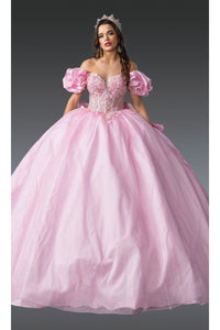 Dancing Queen Dresses DQ-1994 Stunning Quinceañera for Your Big Day - Pink / XS - Dress