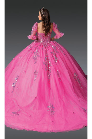 Dancing Queen Dresses DQ-1995 Pink Quinceañera Dress for a Perfect Day - Dress