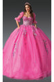 Dancing Queen Dresses DQ-1995 Pink Quinceañera Dress for a Perfect Day - ROSE PINK / XS - Dress