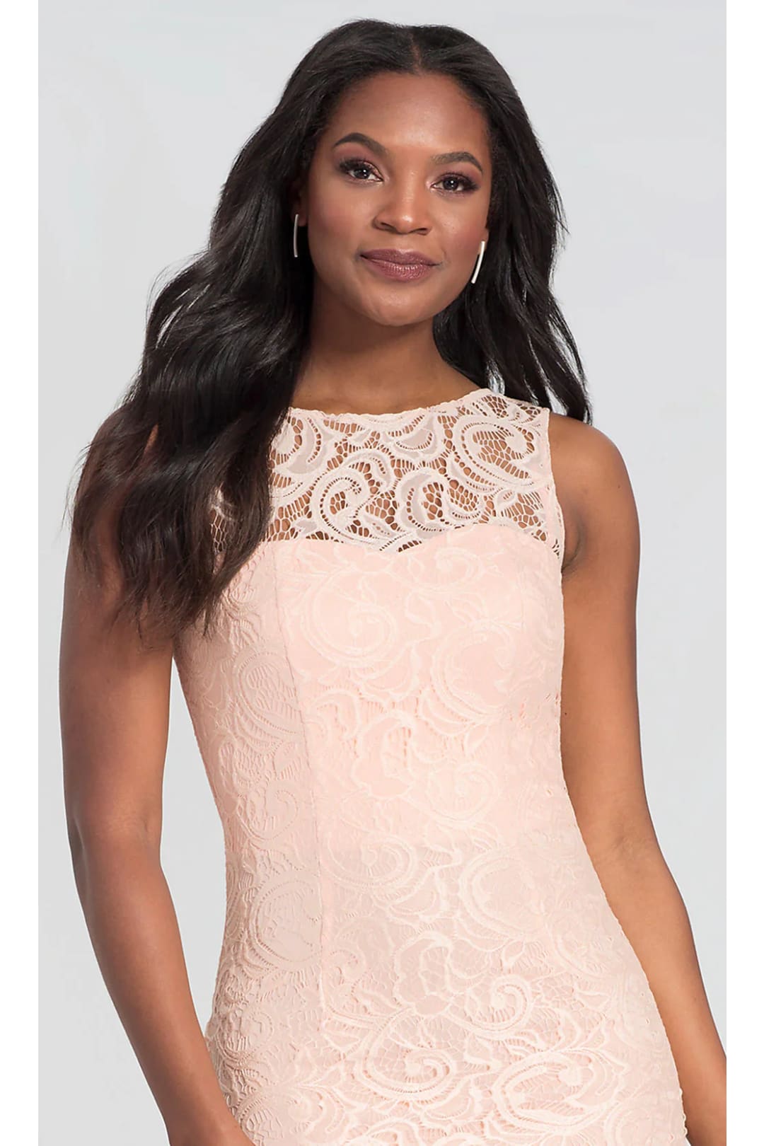 Dancing Queen Dresses DQ-21-8767 Sleeveless Short Lace Homecoming Dress - Dress