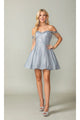 Dancing Queen Dresses DQ-3392 Fringed Off-Shoulder Homeoming Dress