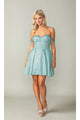 Dancing Queen Dresses DQ-3392 Fringed Off-Shoulder Homeoming Dress