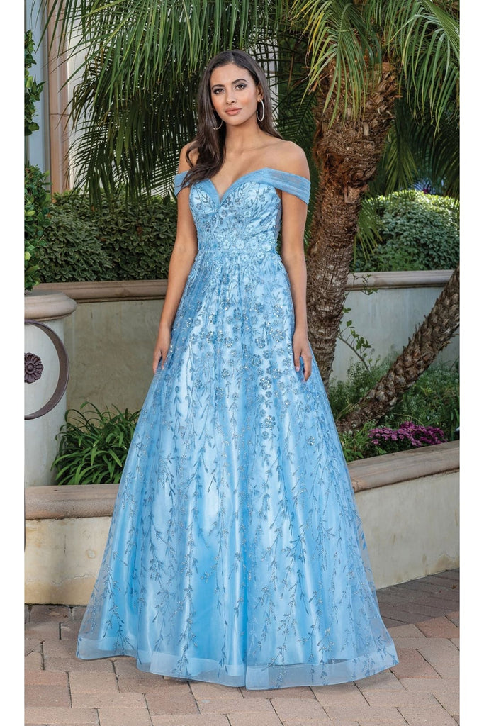 Dancing Queen Dresses DQ-4273 Elegant Formal Dress for Special Events - Bahama Blue / S - Dress