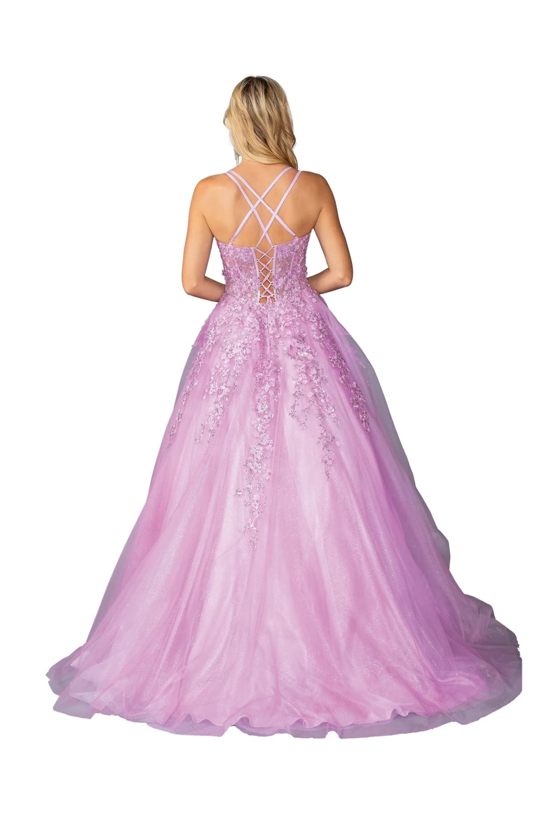 Dancing Queen Dresses DQ-4458 Lilac Purple Prom Ball Gown - Dress