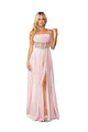 Dancing Queen Dresses DQ-4463 Long Blush Pink Prom Dress - Blush / XS - Dress