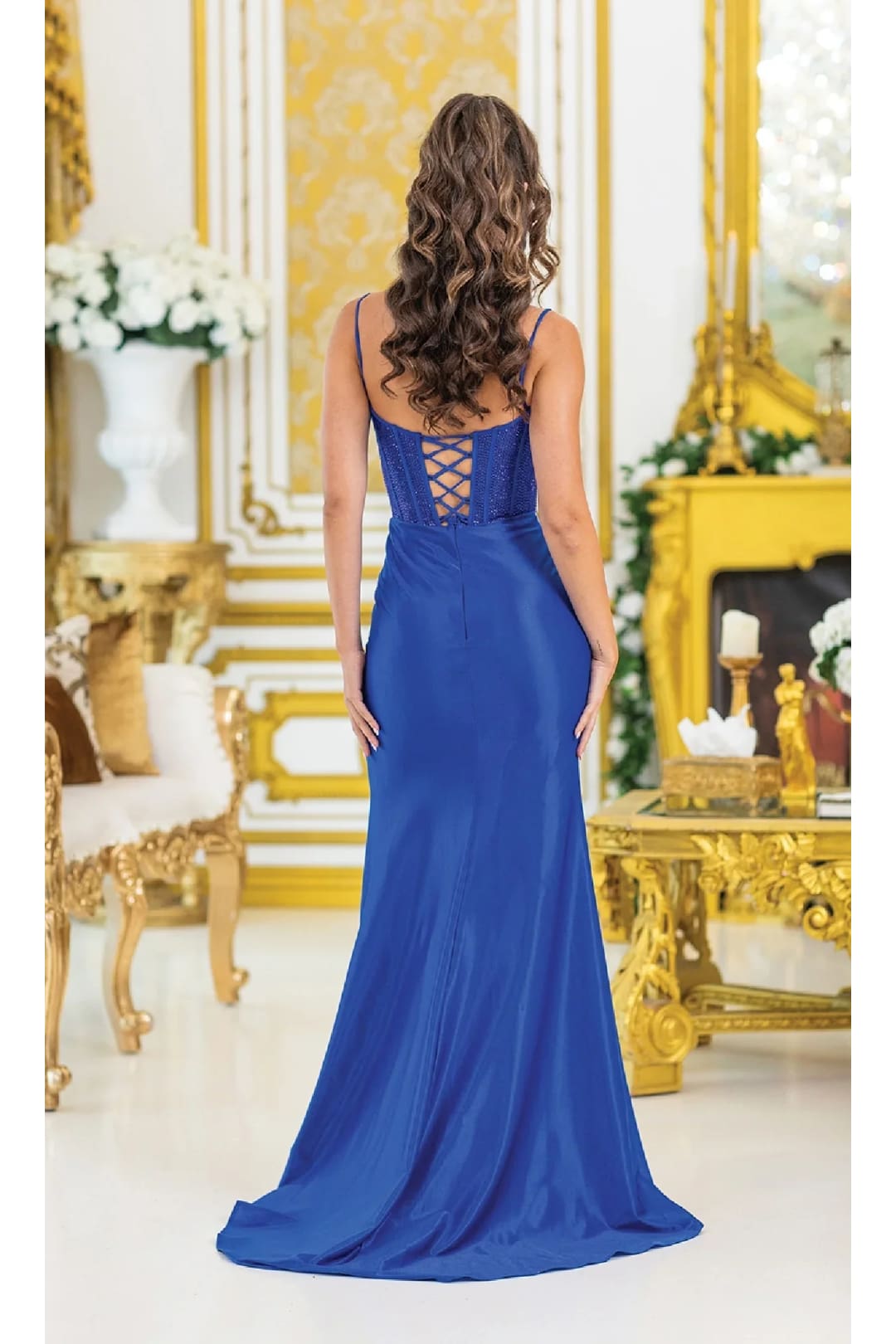 Dancing Queen Dresses DQ-4469 Royal Blue Dress Elegant and Stunning - Dress