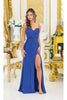 Dancing Queen Dresses DQ-4469 Royal Blue Dress Elegant and Stunning - Dress