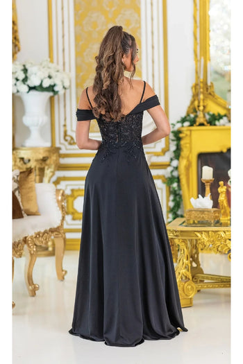Dancing Queen Dresses DQ-4474 Lace-Corset Long Prom Dress - Dress