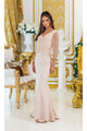 Dancing Queen Dresses DQ-4475 Elegant Long Formal Dress - Champagne / S - Dress