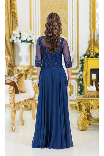 Dancing Queen Dresses DQ-4497 Chic Long Dress for a Timeless Celebration - Dress
