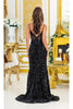 Dancing Queen Dresses DQ-4511 Black Sequin Dress for a Dazzling Night - Dress