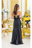 Dancing Queen Dresses DQ-4524 Elegant Black Long Dress for Your Night - Dress