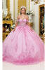 Dancing Queen Dresses DQ-5000 Timeless Quinceañera Elegance - Pink / XS - Dress