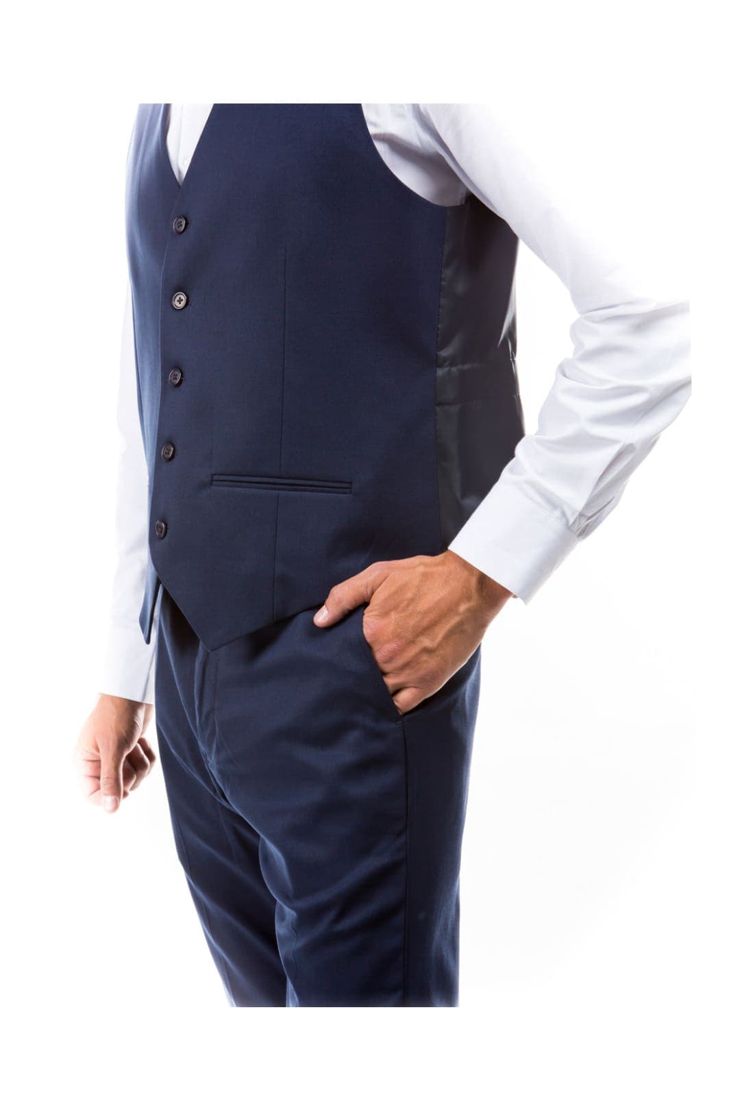 Dark Grey Zegarie Suit Separates Solid Men’s Vests For Men MV346-03 - Dark Grey / 34 / MV346-03 - Suit-separates