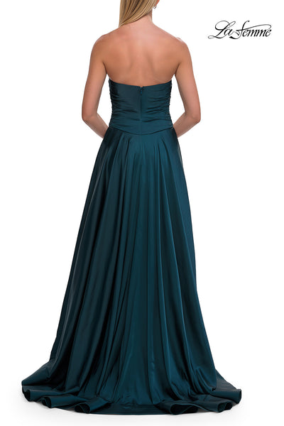 La Femme 33417 Sweetheart Ruched A-Line Gown
