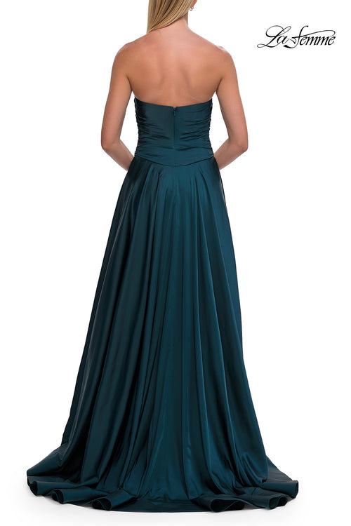 La Femme 33417 Sweetheart Ruched A-Line Gown