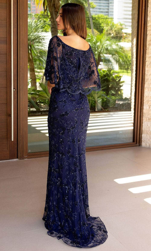 Primavera Couture Charcoal Evening Dresses