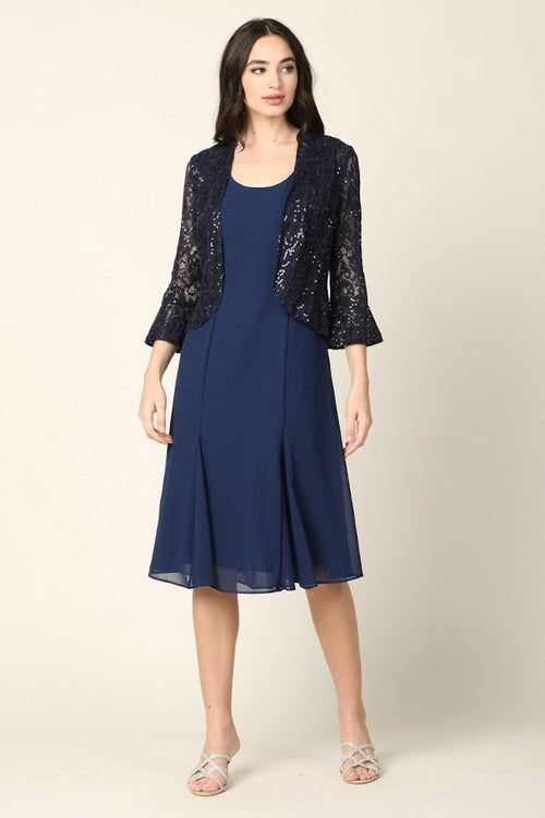 Eva USA Mauve Mother of the Bride Dress