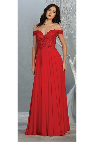 Valentine’s Day Dress in Red Cute Vday Outfit & Plus Size by MQ1714 - Dress