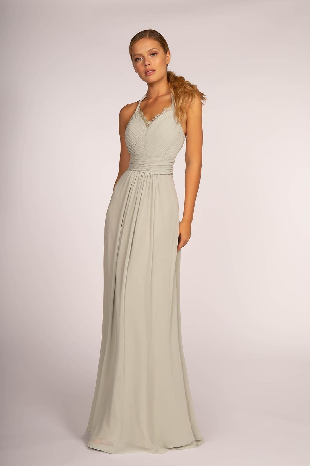 cream bridesmaids dresses Ivory Bridesmaid Dresses,Satin Bridesmaid Dress,Modest Bridesmaid Dress,BD00367, US8 / Royal Blue