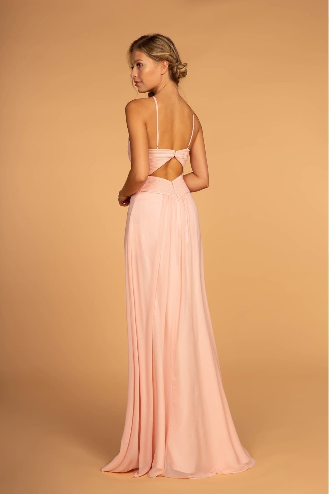 Halter Bridesmaids Simple Dress