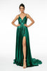 Formal Evening Gown - LAS2927 - GREEN / XS