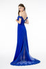 Off The Shoulder Formal Gown - LAS2958