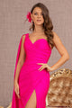 Elizabeth K GL3136 Ruched Side Mermaid Dress - Dress