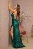 Elizabeth K GL3143 Lace up Back Mesh Mermaid Dress - Dress