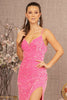 Elizabeth K GL3145 Cut Out Back Evening Gown - Dress