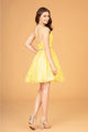 Elizabeth K GS3091 Embellished Short Dress