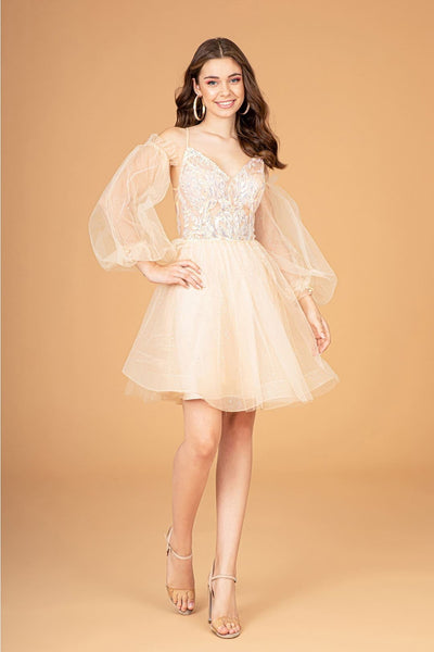 Tan Formal Dress