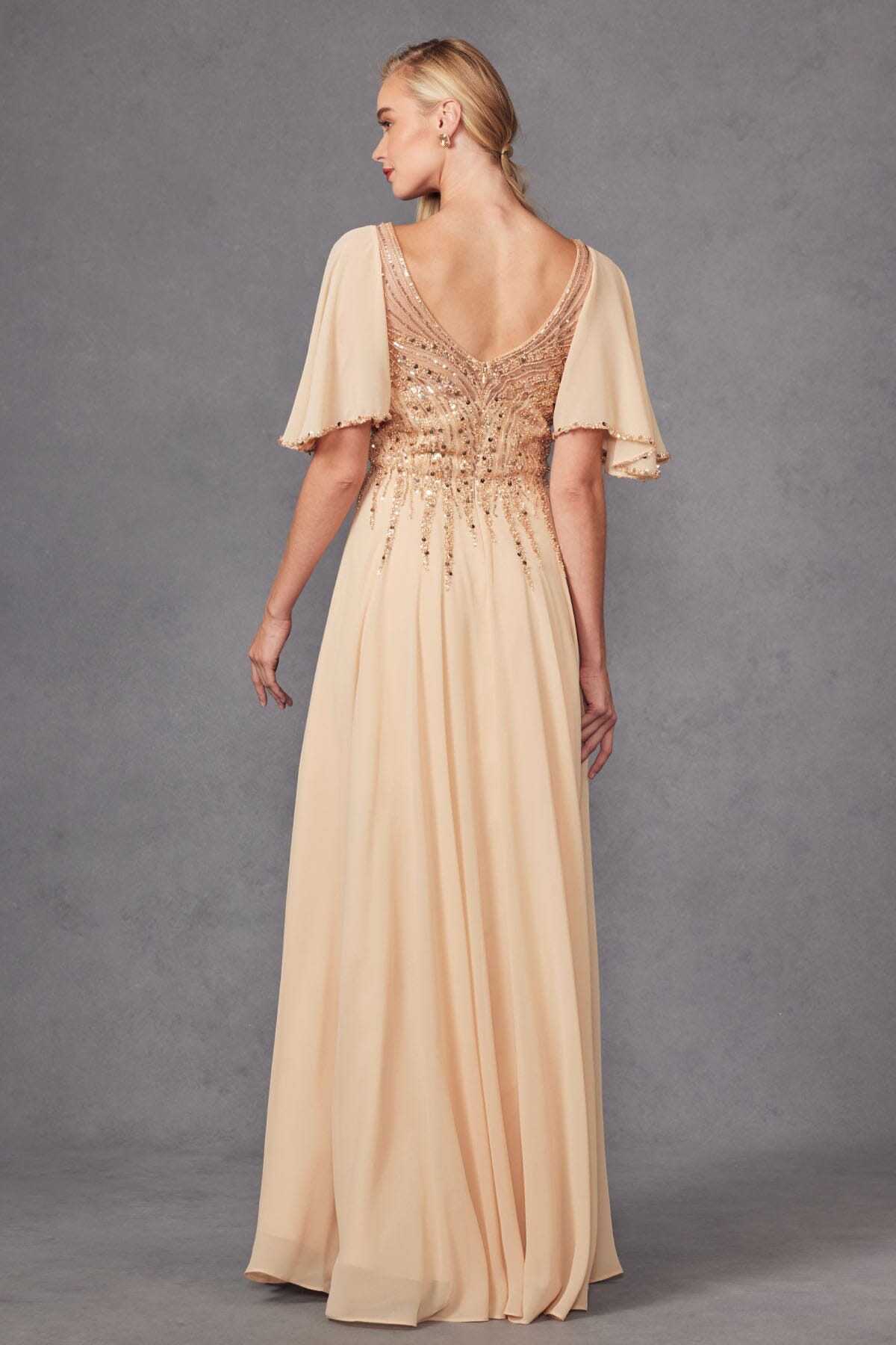 Juliet Navy Blue Long Formal Dresses