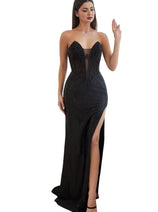 Embellished Corset Formal Gown 2025 Elegant Evening Dress