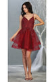 Embellished Graduation Dress