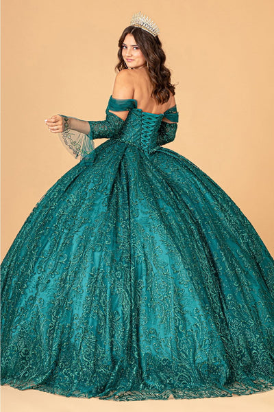 Embellished Off Shoulder Ball Gown by Elizabeth K GL3073 - Quinceanera Dresses