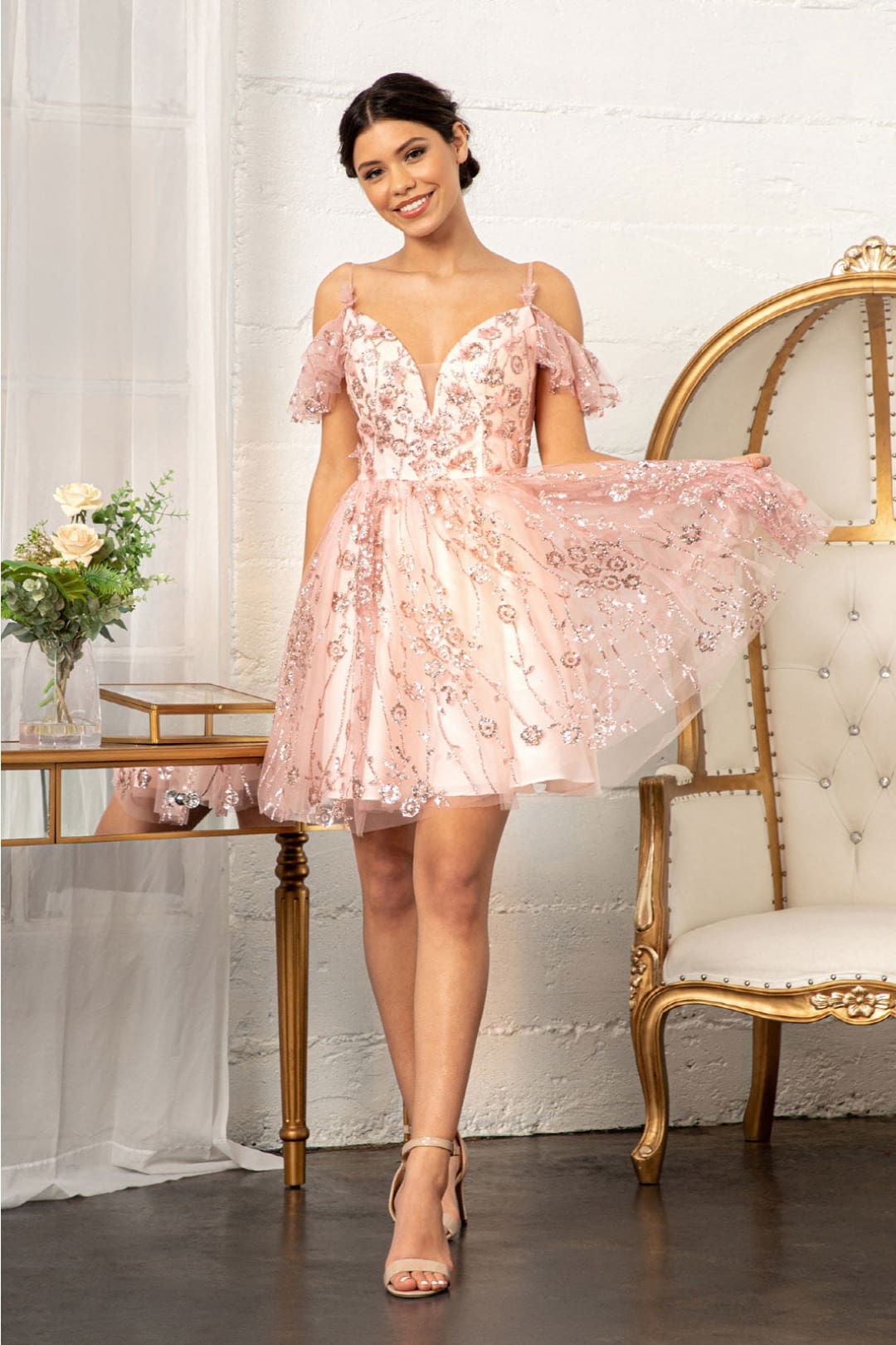 Elizabeth K GS1996 Embellished Dress Formal Dress Shops Elizabeth K GS1996 Embellished Dress Formal Dress Shops