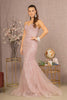 Embellished Sweetheart Mermaid Dress by GLS Gloria GL3121 - XS / Dusty Rose - Long Formal Dresses