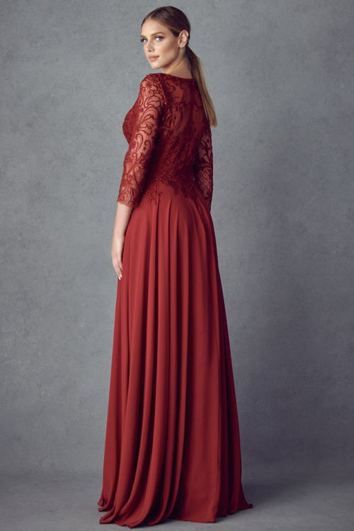 Juliet Mauve Long Formal Dresses